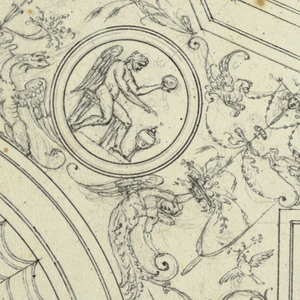 Drawing, Design for a Ceiling, ca. 1800