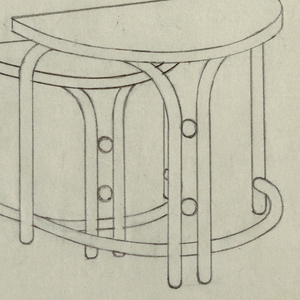 Drawing, Stack Table, 1940s