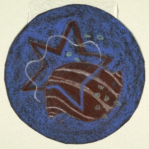Drawing, Bathroom Rug Design: Sea Themes, 1929–31