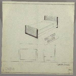 Drawing, Bed, 1930s