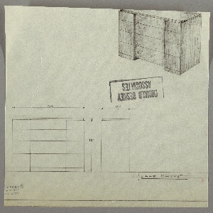 Drawing, Chest of Drawers, 1930s