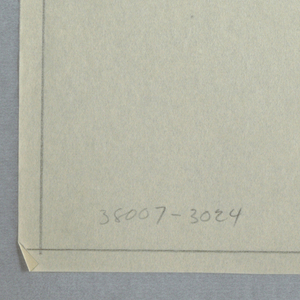Drawing, Multi 1/2 Circle Table, 1940s