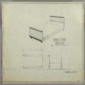 Drawing, Bed, 1930s
