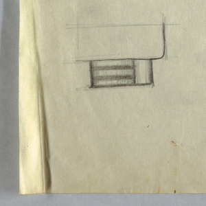 Drawing, Leg Studies for Studio Couches using Metal Strips, 1940s