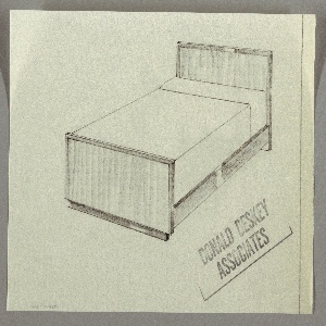 Drawing, Bed, 1930s