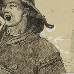 Drawing, The Lookout, 1895–96