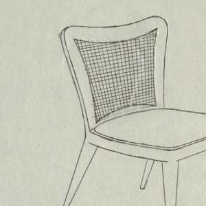 Drawing, Chair, 1940s