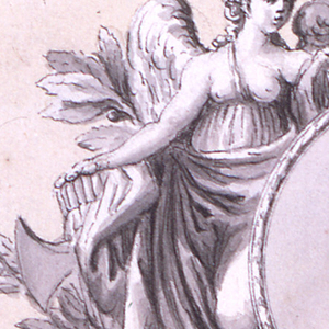 Drawing, Portrait of a Queen