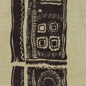 Textile, Primitive, 1950