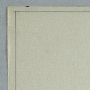 Drawing, Table with Curved Edge, 1940s