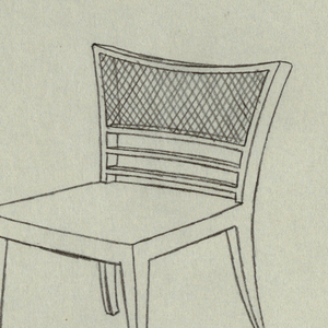 Drawing, Table with Leaf, 1940s