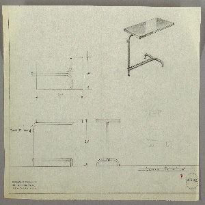 Drawing, Table, Side, 1930s