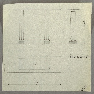 Drawing, Abby Aldrich Greene Rockefeller Apartment: Side Table, 1930–32