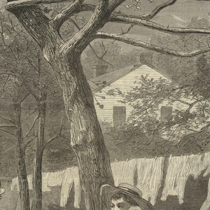 Graphic Design, "The Nooning", August 1873
