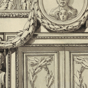 Drawing, Design for Ornament:  Ireland and its Religion [Irlande et sa Religion], 1765