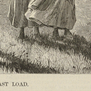 Print, The Last Load, 1869
