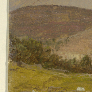 Drawing, Hebron, general view, February 1868