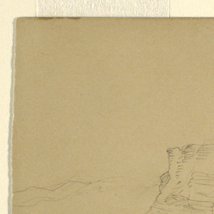Drawing, Mount Hor, February 23, 1868
