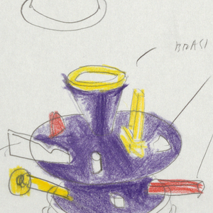 Drawing, Designs for Hot Water Pots or Fondue Pots, February 11, 1985