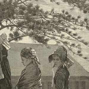 Print, The Morning Bell, from Harper
