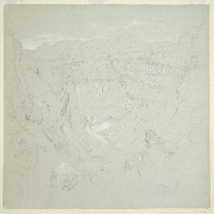 Drawing, Valley of the Yemen, Pale, 1868