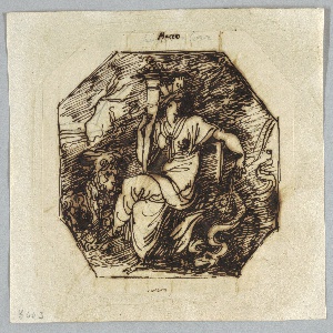 Drawing, Ceres, ca. 1810