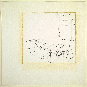 Drawing, Dining Room or Board Room, early 20th century