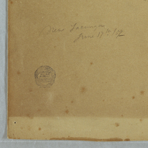 Drawing, Drawing.  Sketches.  Landscape, "Near Tacunga", Ecuador, June 17, 1857
