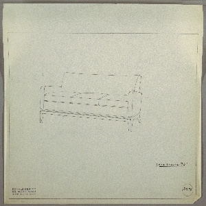 Drawing, Sofa
