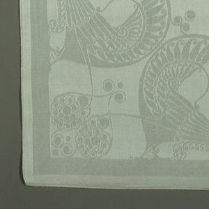 Napkin, Cock: Design no. 512, ca. 1906