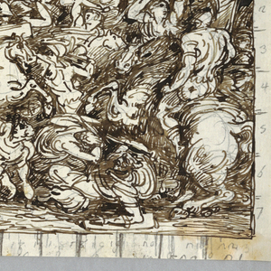 Drawing, Battaglia (Battle), ca. 1800