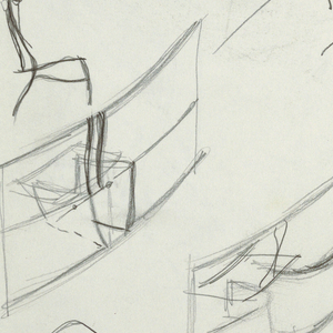 Drawing, Seven initial concept stu, n.d.