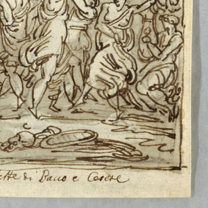 Drawing, Winter, the Forge of the Vulcan, Spring, the Bath of Venus, Summer Feasts of Bacchus and Ceres, ca. 1790