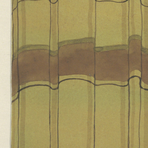 Drawing, Falte: Olive with Browns, 1914–23