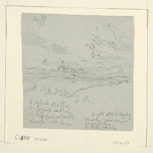 Drawing, Sky, August 1867