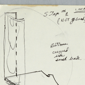 Drawing, Five initial concept stud, n.d.