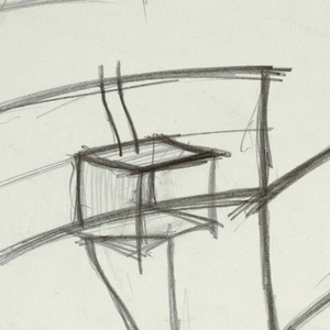 Drawing, Three initial concept stu, n.d.
