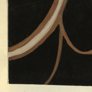 Drawing, Textile Design: Riva See (Riva Lake), 1916–18