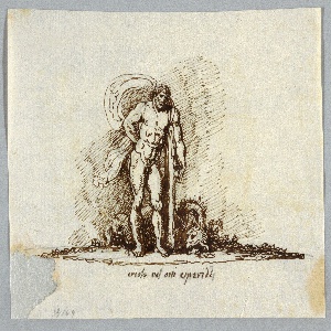Drawing, Hercules in the Garden of the Hesperides, 1805