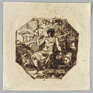 Drawing, Bacchus, ca. 1810