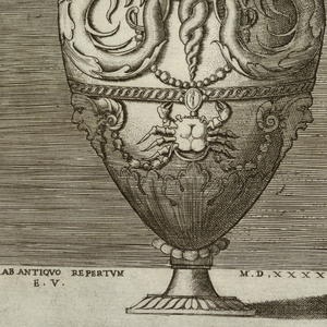 Print, Vase (Plate 3 of Series), 1543