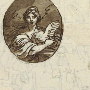 Drawing, Project for Painted Medallions, 1810–20