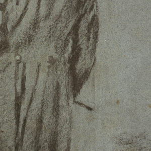 Drawing, Drummer Seen from the Back, probably 1864