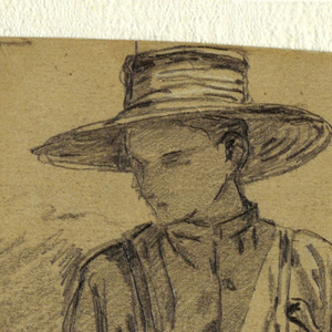 Drawing, Haymaking, ca. 1864