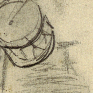 Drawing, Drummer, 1862