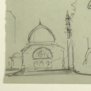 Drawing, Architectural and Figure, 1868