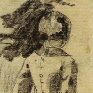 Drawing, Girl, ca. 1874