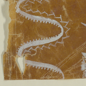 Drawing, Floral field and border, 1780–1815