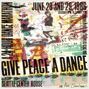 Poster, Give Peace a Dance, Seattle Center House, 1986