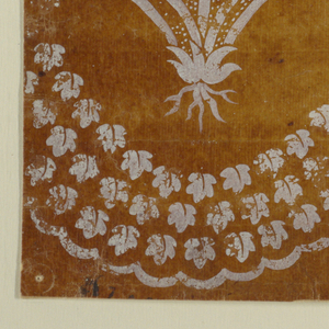 Drawing, Floral field and border, 1780–1815